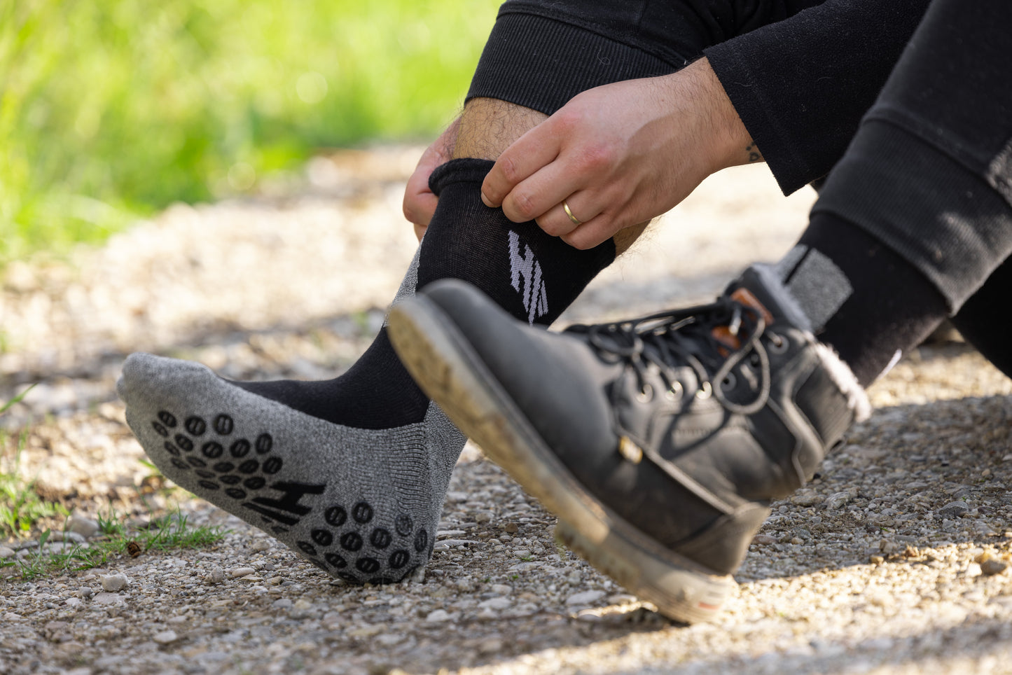 Premium Non-Slip Hiking Socks