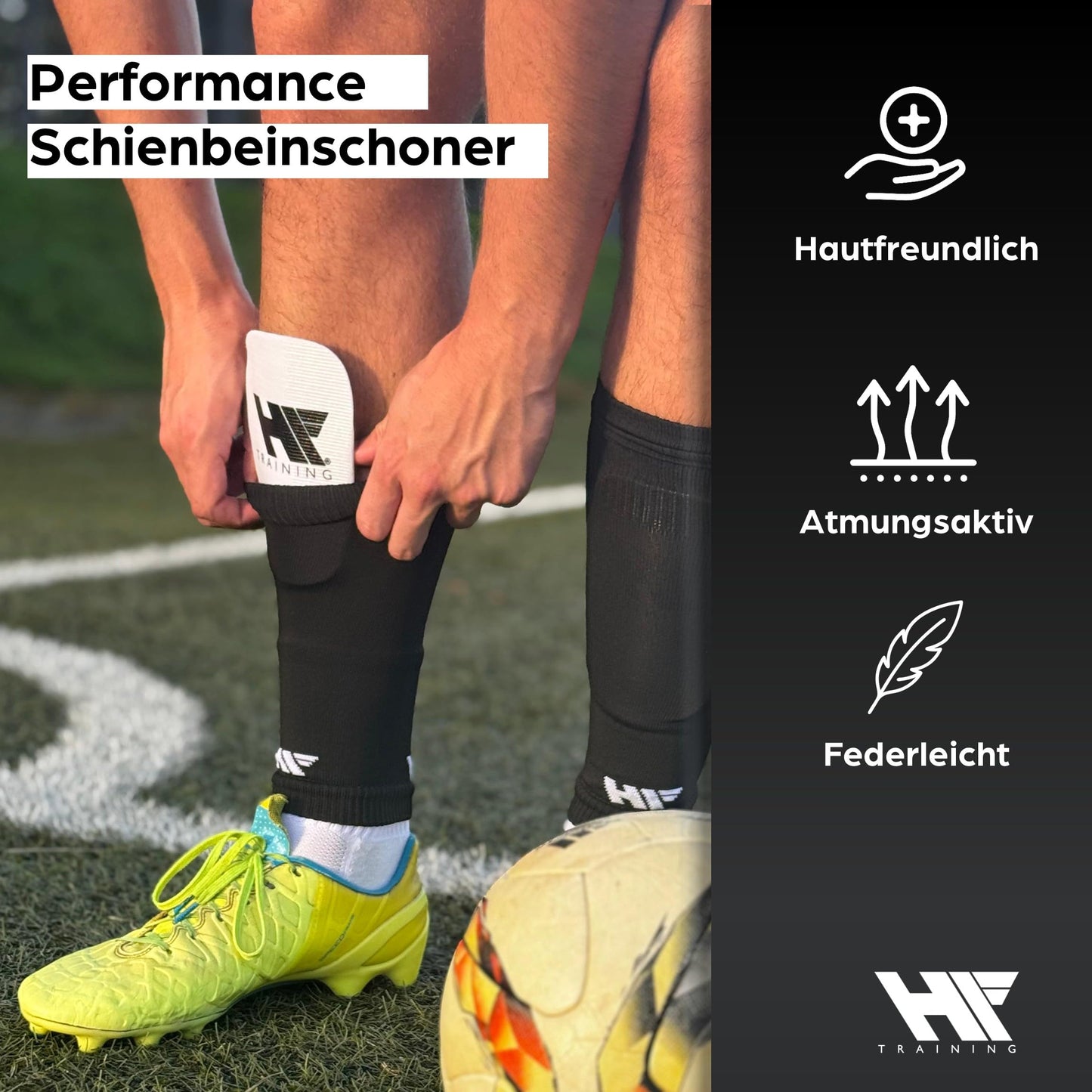 HF Training® Schienbeinschoner – individuell anpassbar (thermoformbar)