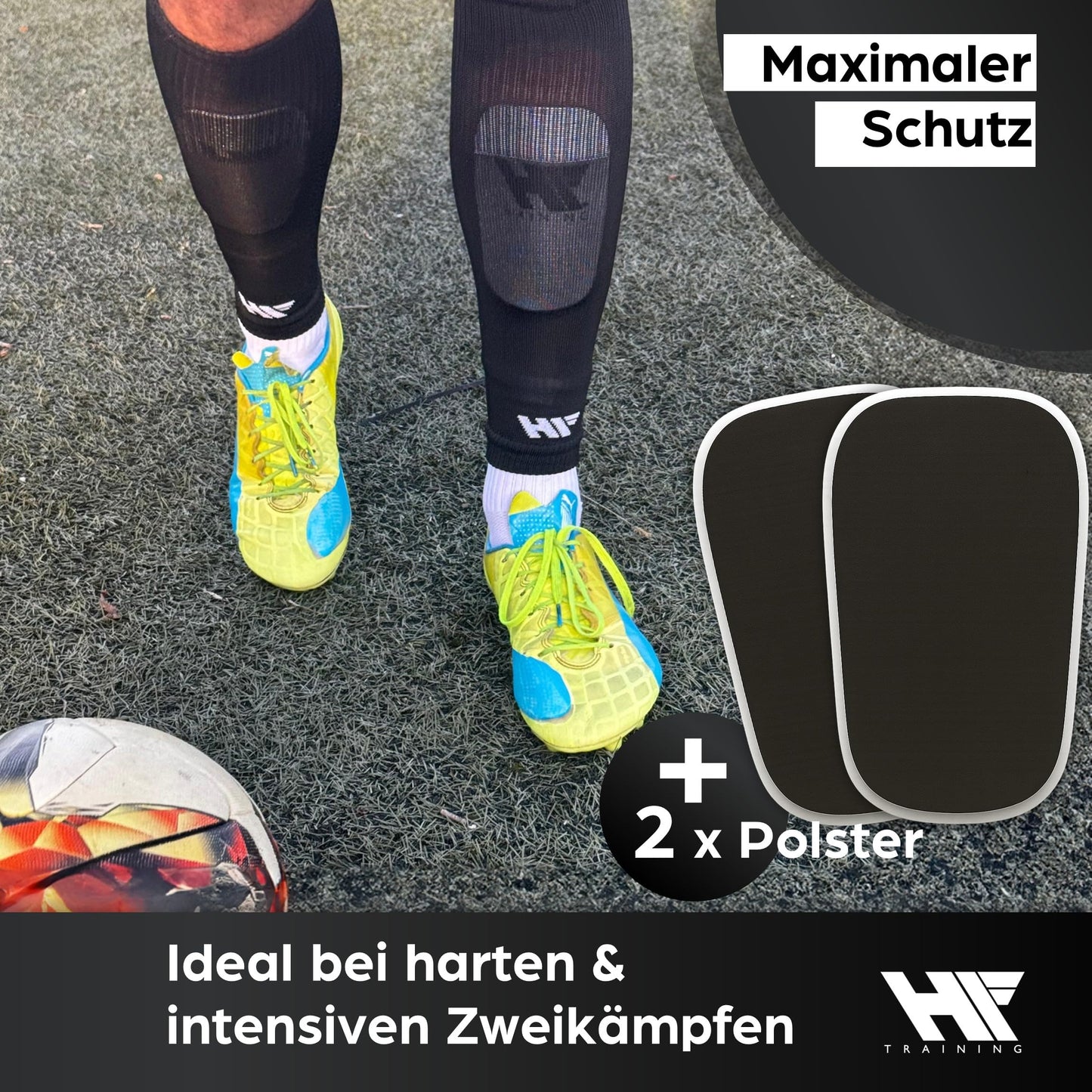 HF Training® Schienbeinschoner – individuell anpassbar (thermoformbar)