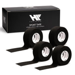 HF Training® 4er Set Profi Sporttape  – Extra Stark & Wasserfest – Sport- & Fußball-Tape für Gelenke, Bänder & Stutzen