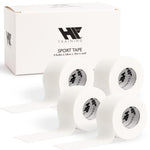 HF Training® 4er Set Profi Sporttape  – Extra Stark & Wasserfest – Sport- & Fußball-Tape für Gelenke, Bänder & Stutzen